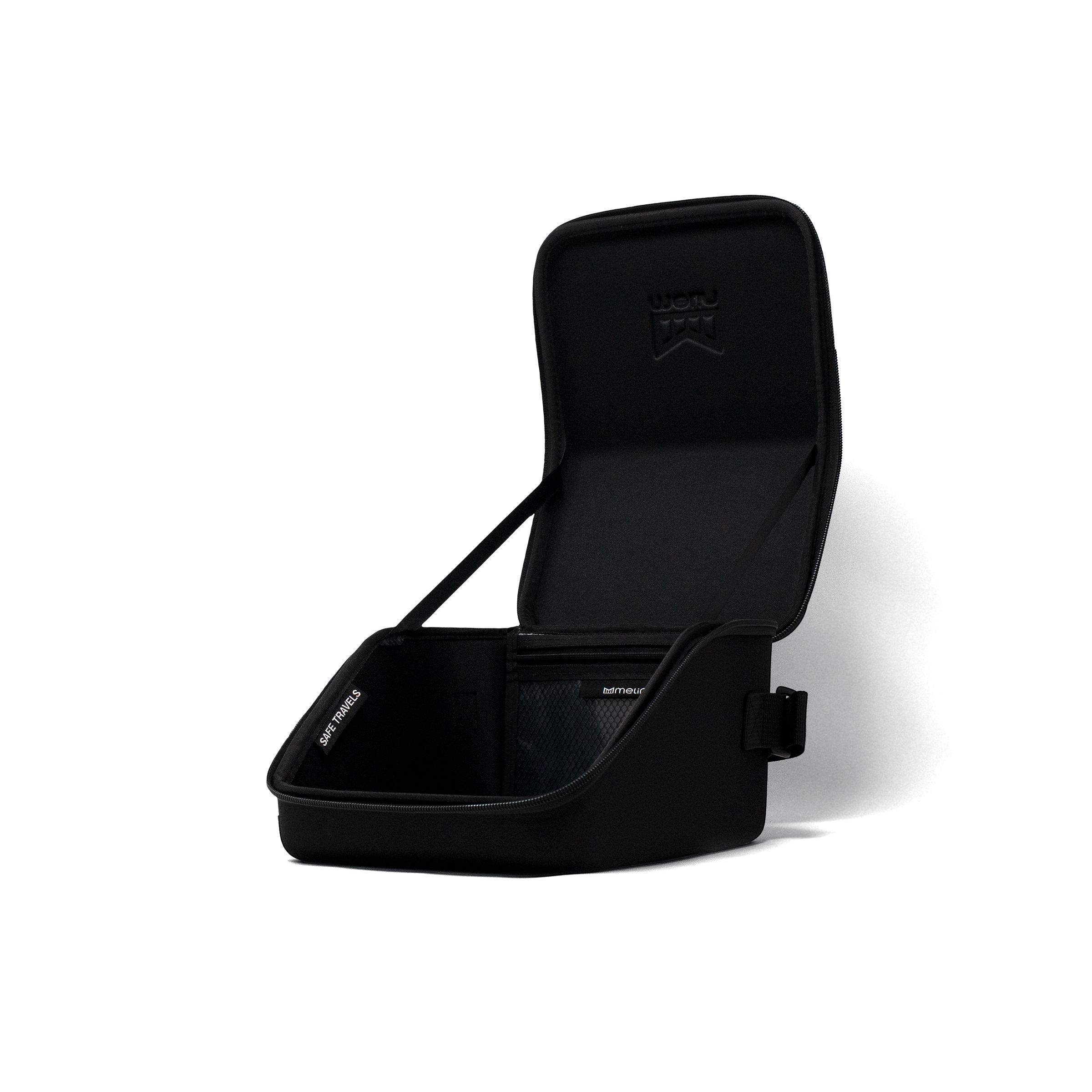 3 Hat Travel Case - Black (HW2R)