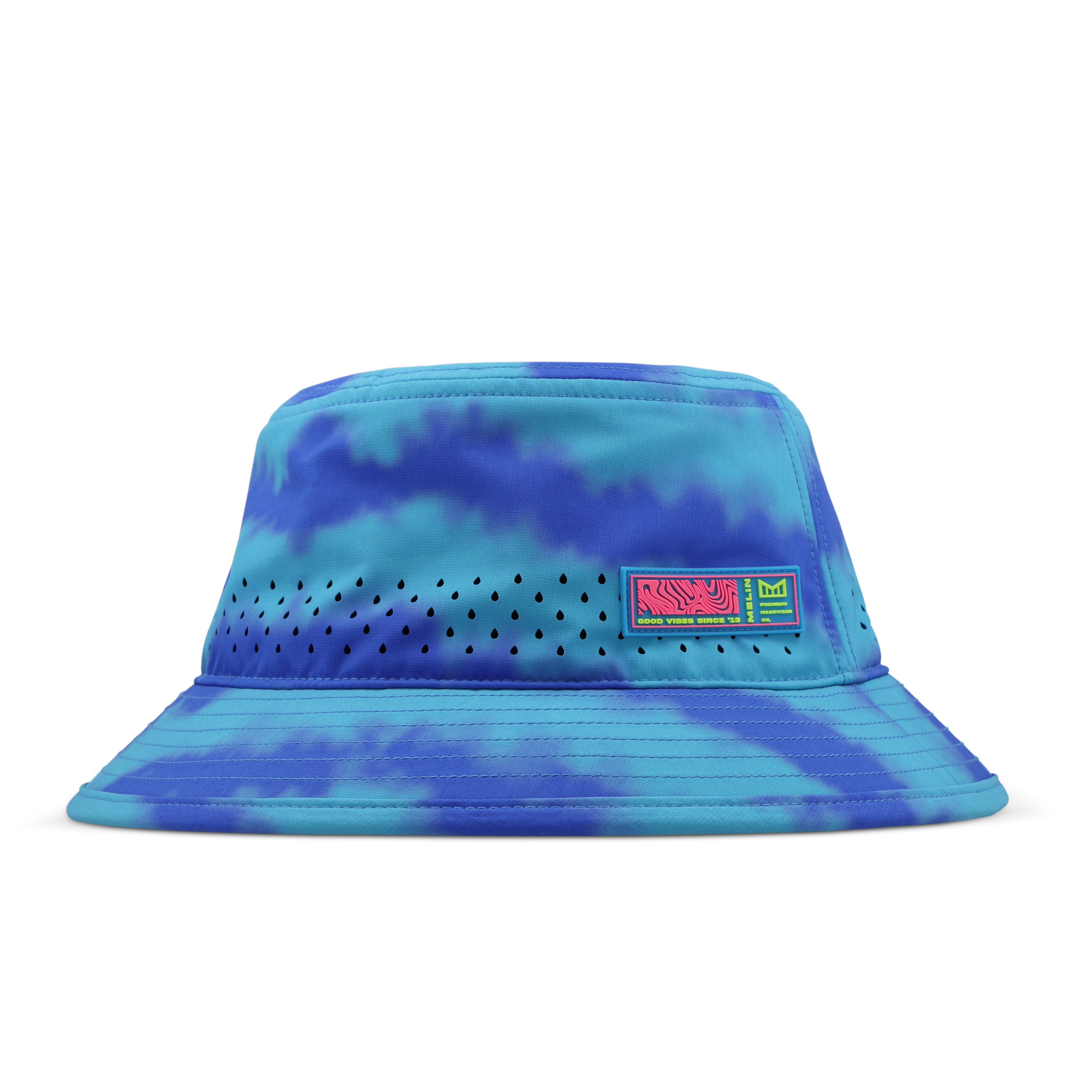 Caddy Neon Tie Dye Hydro - Electric Blue (ACKI)