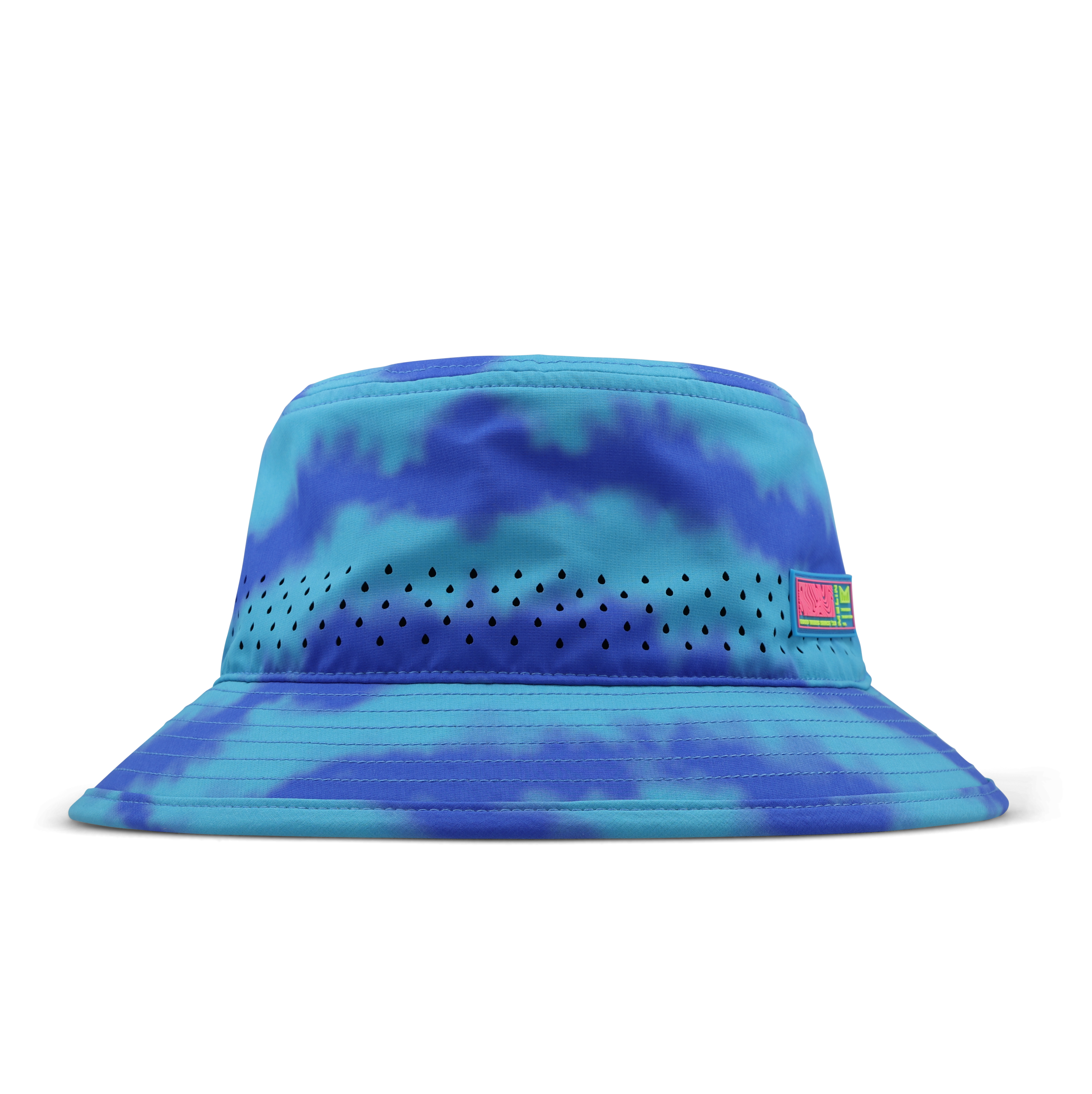 Caddy Neon Tie Dye Hydro - Electric Blue (ACKI)