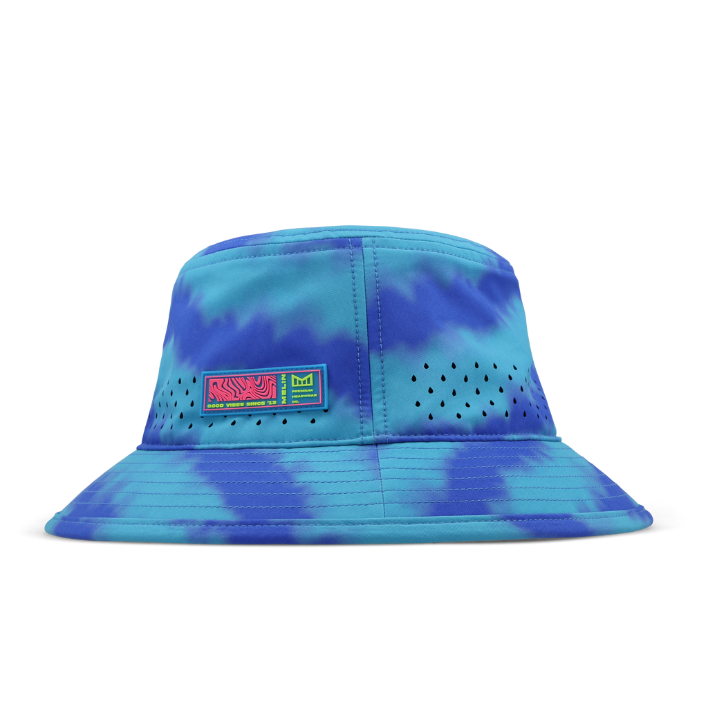Caddy Neon Tie Dye Hydro - Electric Blue (ACKI)