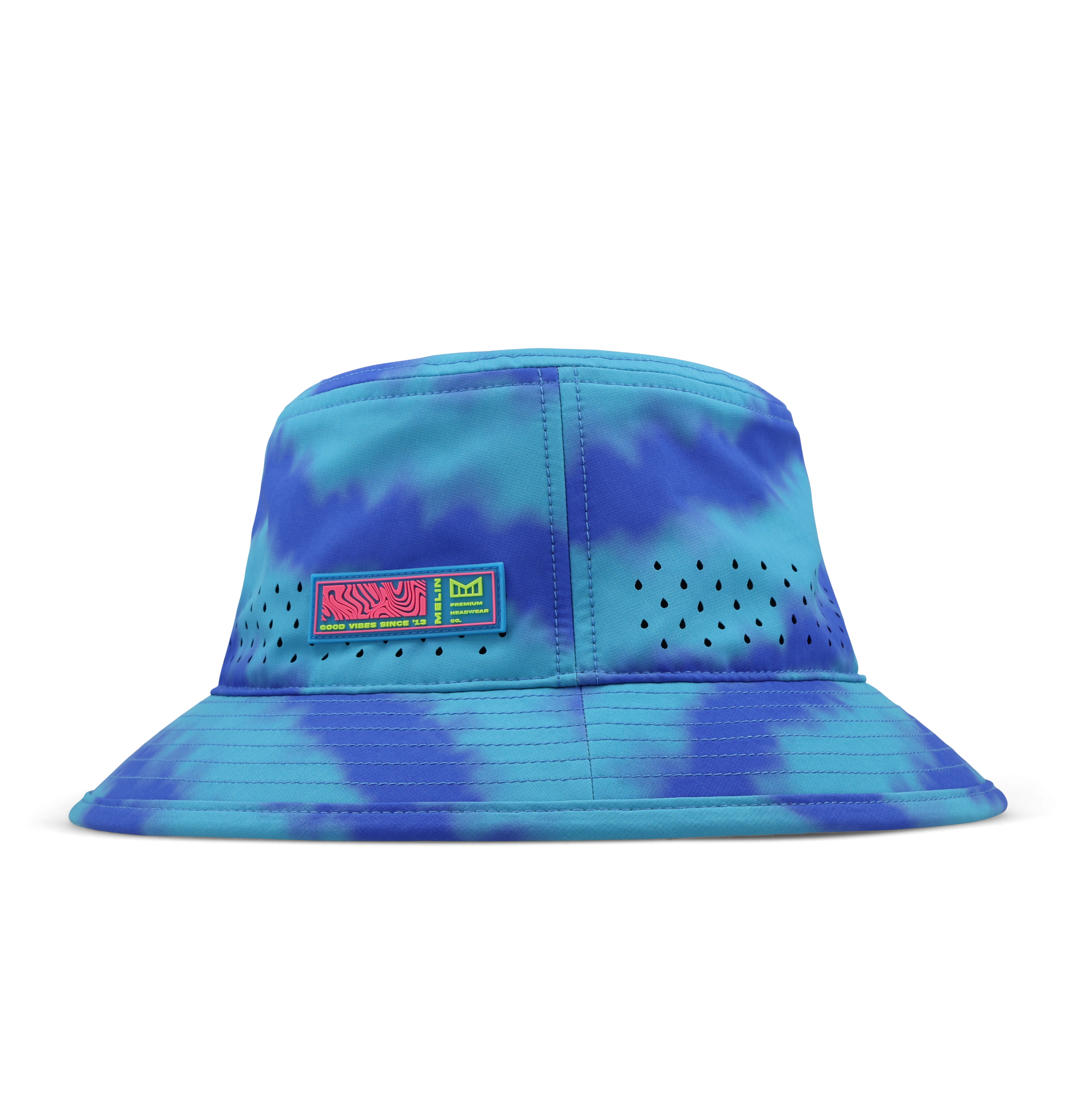 Caddy Neon Tie Dye Hydro - Electric Blue (ACKI)